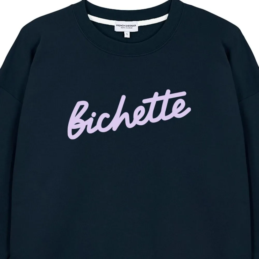 Clearance Sweat Rosie Tricotin Bichette Navy Sweat - Pull - Poncho