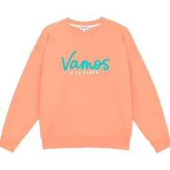 Sweat - Pull - Poncho<French Disorder Sweat Rosie Vamos A La Playa Tricotin Papaye