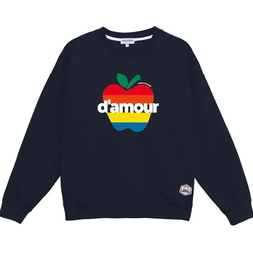 New Sweat Rosie Pomme D'Amour Navy Sweat - Pull - Poncho