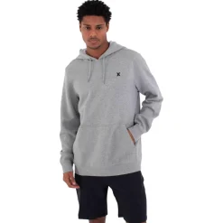 Hot Sweat Icon Pull Over Dark Heather Grey Sweat - Pull - Poncho