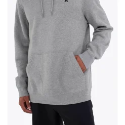 Hot Sweat Icon Pull Over Dark Heather Grey Sweat - Pull - Poncho