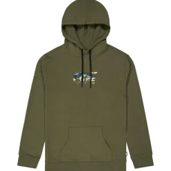 Sweat - Pull - Poncho<Picture Sweat Basement Camo Print Tobacco