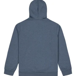 Hot Sweat Basement Hoodie Dark Blue Melange Sweat - Pull - Poncho