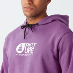 Sweat - Pull - Poncho<Picture Sweat Basement Hoodie Bright Magenta