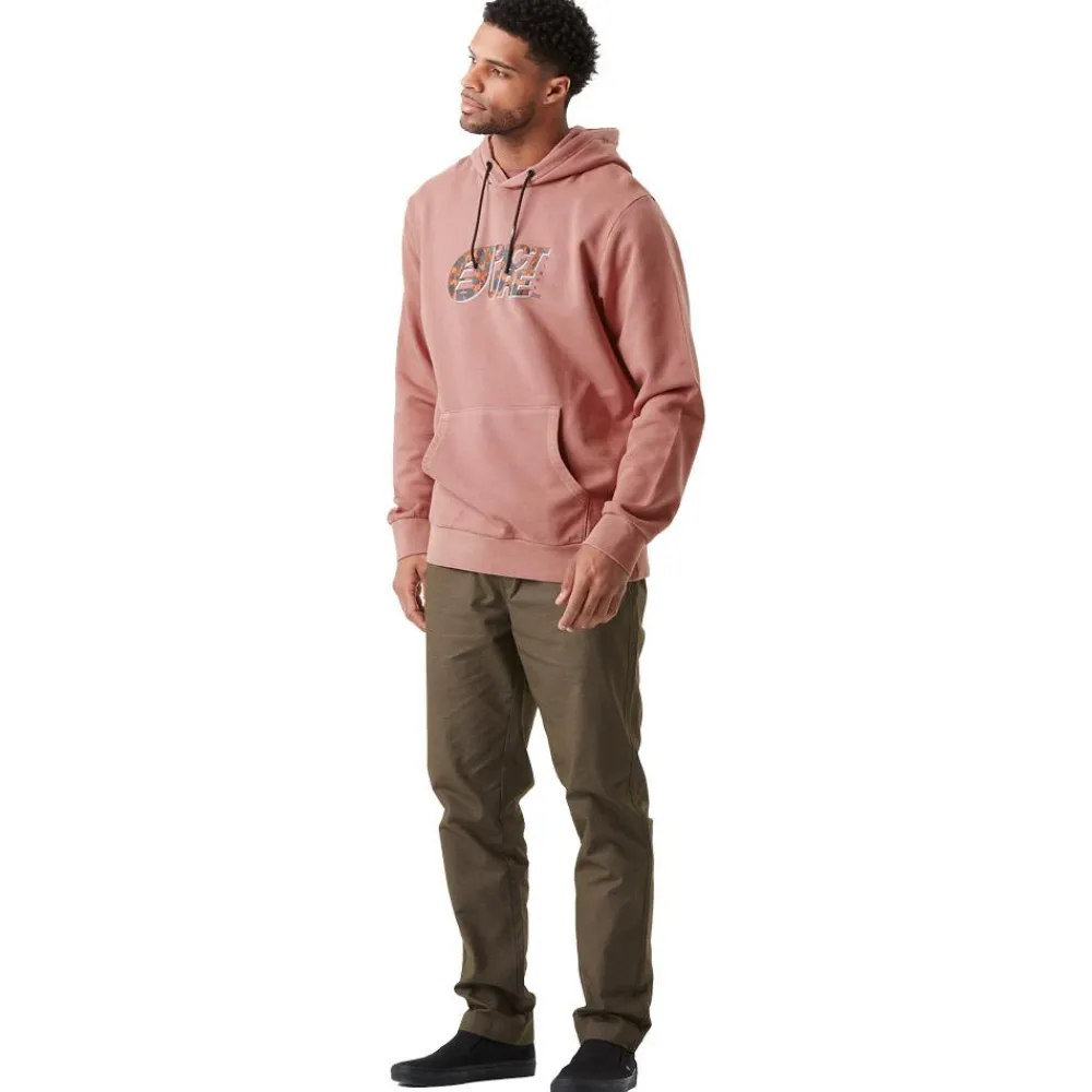 Sweat - Pull - Poncho<Picture Sweat Basement Leo Hoodie Washed Burlwood
