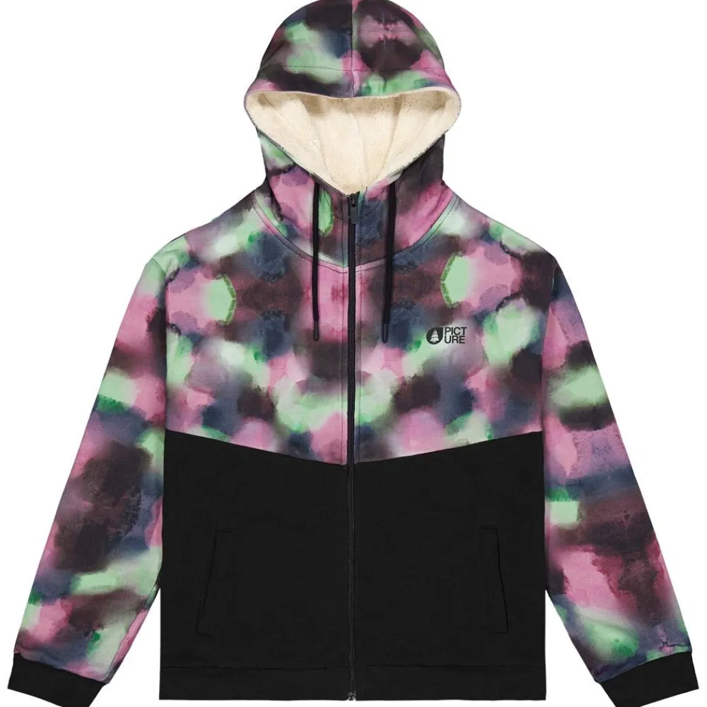 Polaire Femme|Sweat - Pull - Poncho<Picture Sweat Basement Plush Zip Black