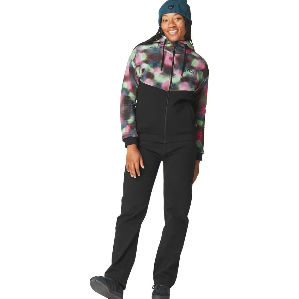 Polaire Femme|Sweat - Pull - Poncho<Picture Sweat Basement Plush Zip Black