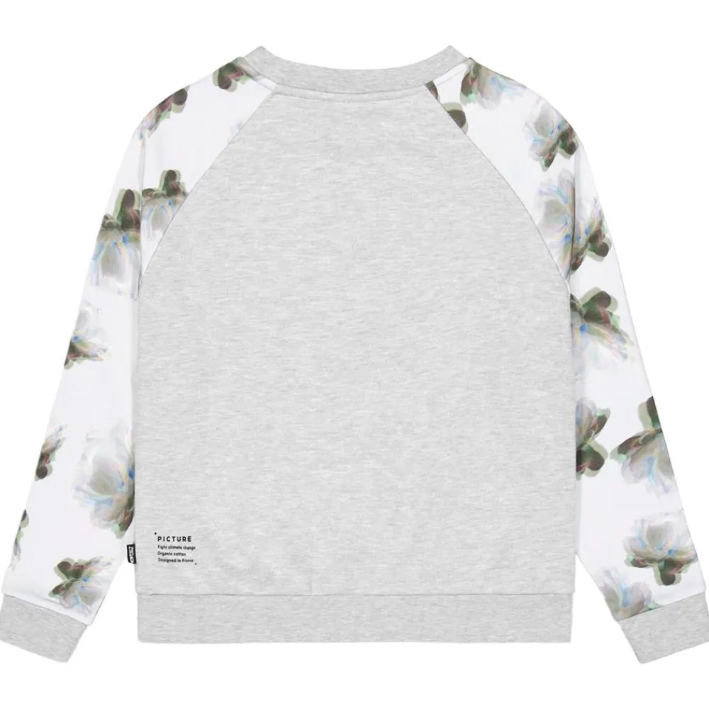 Sweat - Pull - Poncho<Picture Sweat Blayr Crew Grey Melange