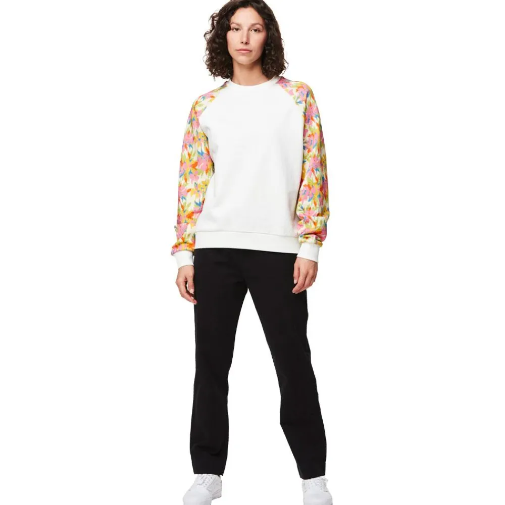 Sweat - Pull - Poncho<Picture Sweat Blayr Crew White
