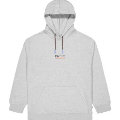 New Sweat Cailey Hoodie Grey Melange Sweat - Pull - Poncho