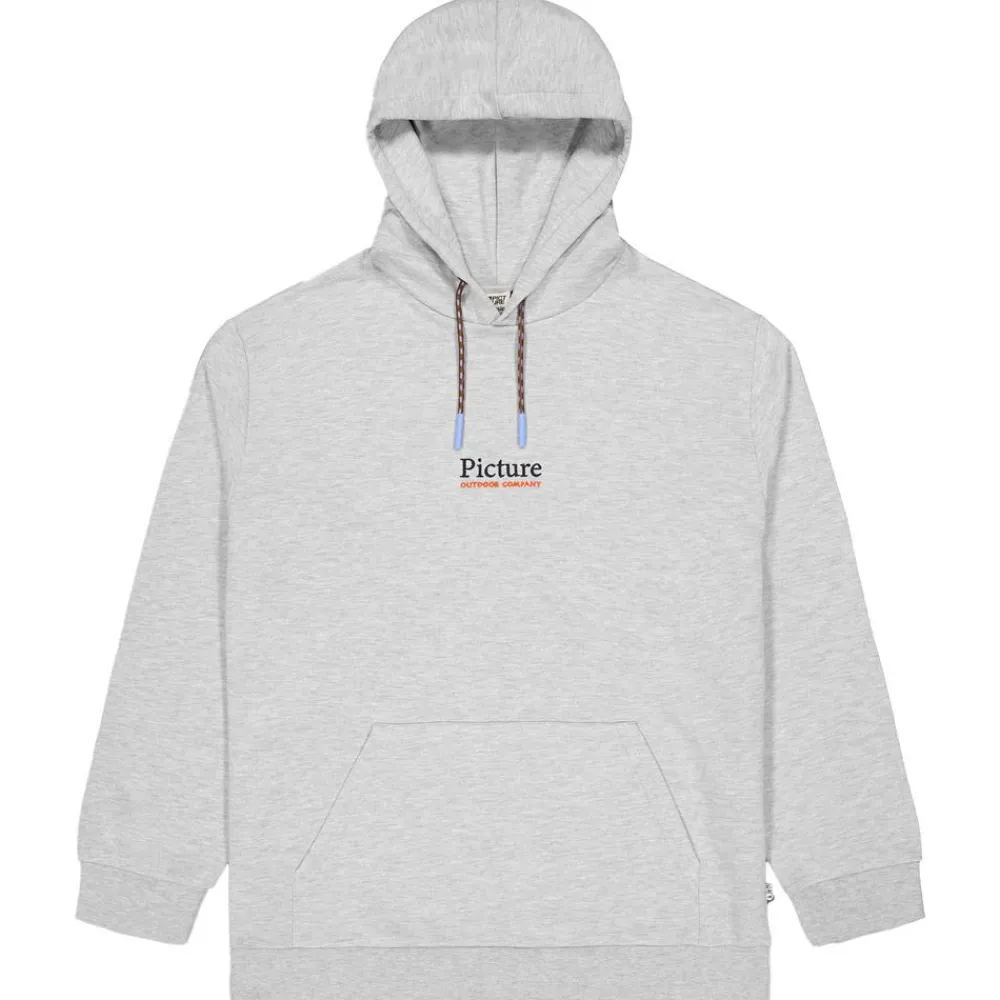 New Sweat Cailey Hoodie Grey Melange Sweat - Pull - Poncho