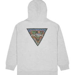 New Sweat Cailey Hoodie Grey Melange Sweat - Pull - Poncho