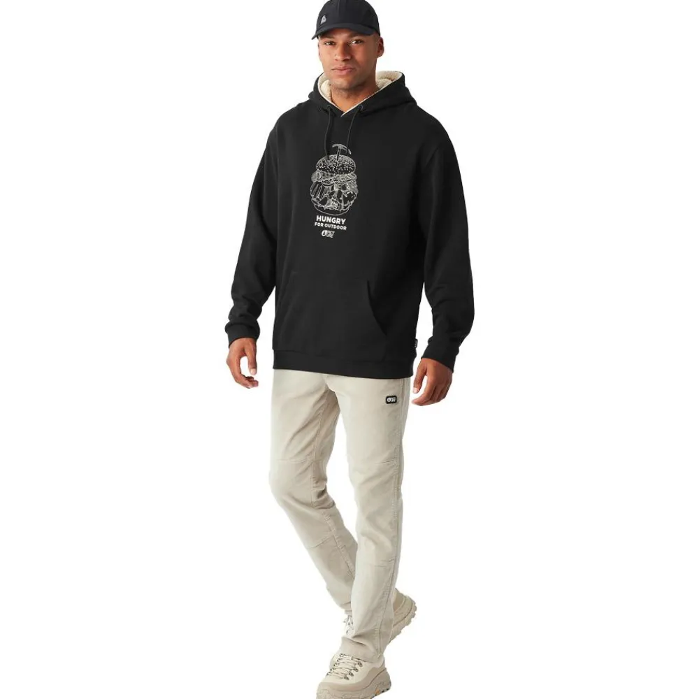 Sweat - Pull - Poncho<Picture Sweat Julka Plush Black