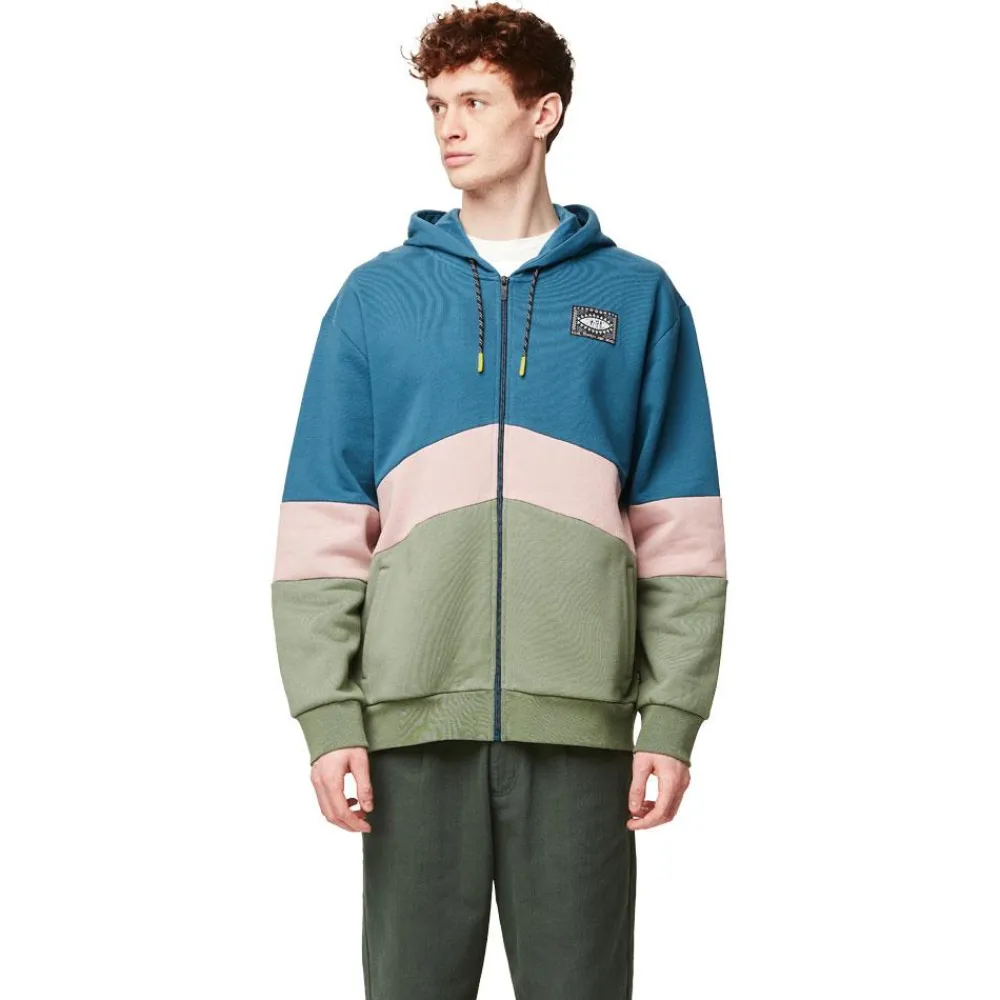 Sweat - Pull - Poncho<Picture Sweat Klob Zip Roc Blue