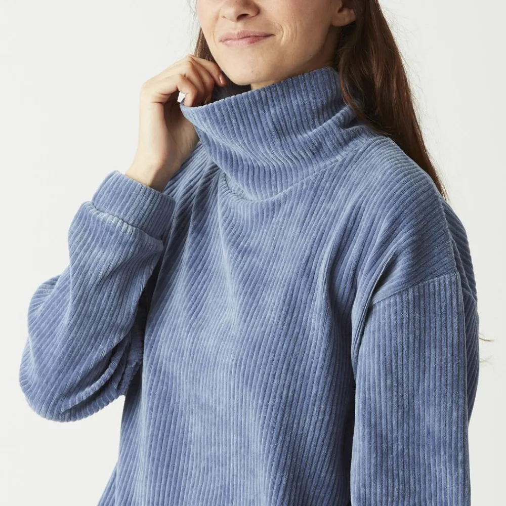 Sweat - Pull - Poncho<Picture Sweat Laikko Crew Stonewash