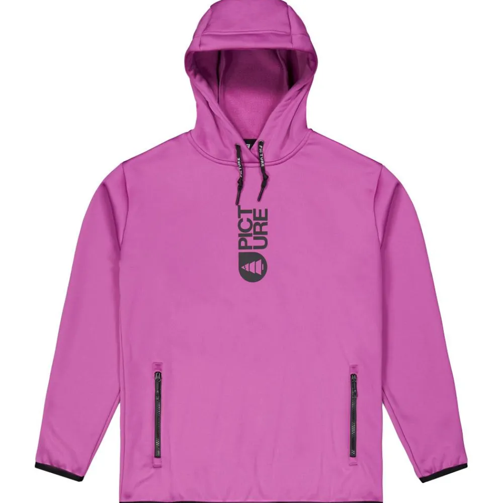 Sweat - Pull - Poncho<Picture Sweat Park Tech Bright Magenta
