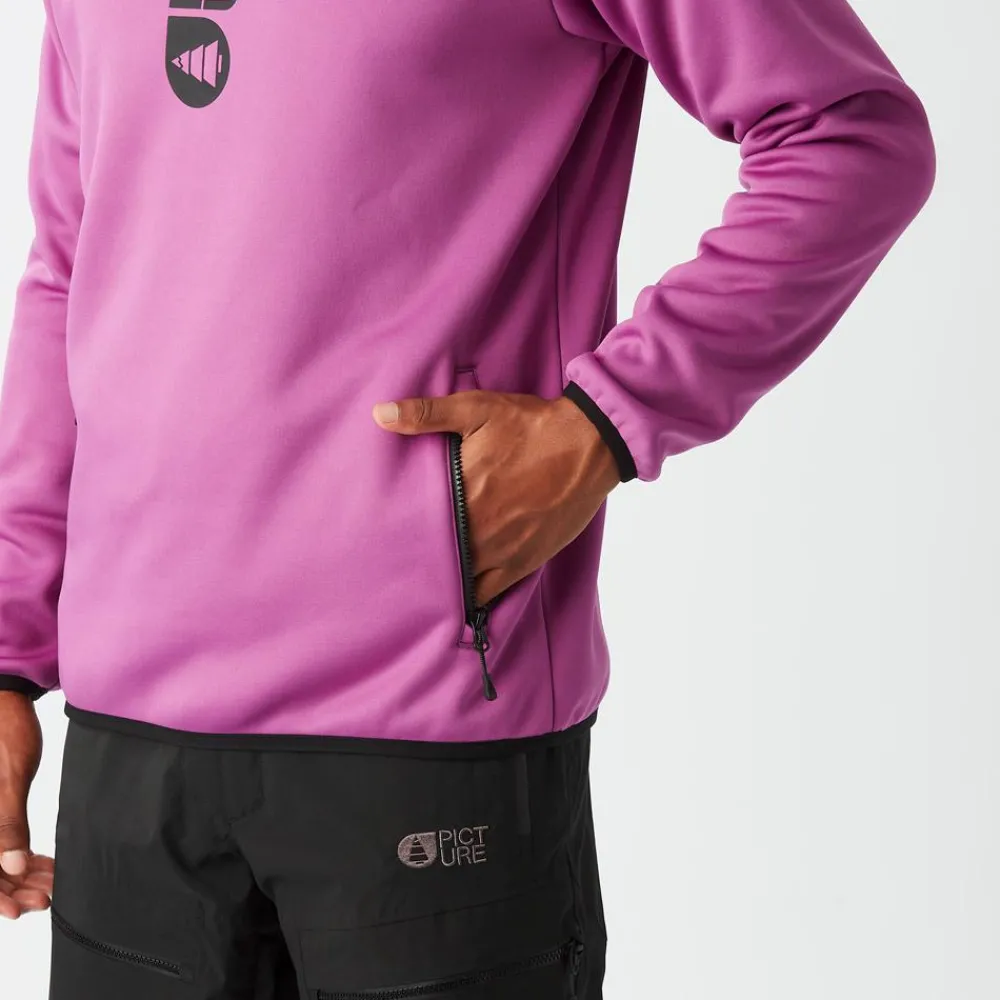 Sweat - Pull - Poncho<Picture Sweat Park Tech Bright Magenta