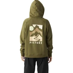 Sweat - Pull - Poncho<Picture Sweat Quenar Hoodie A Tobacco
