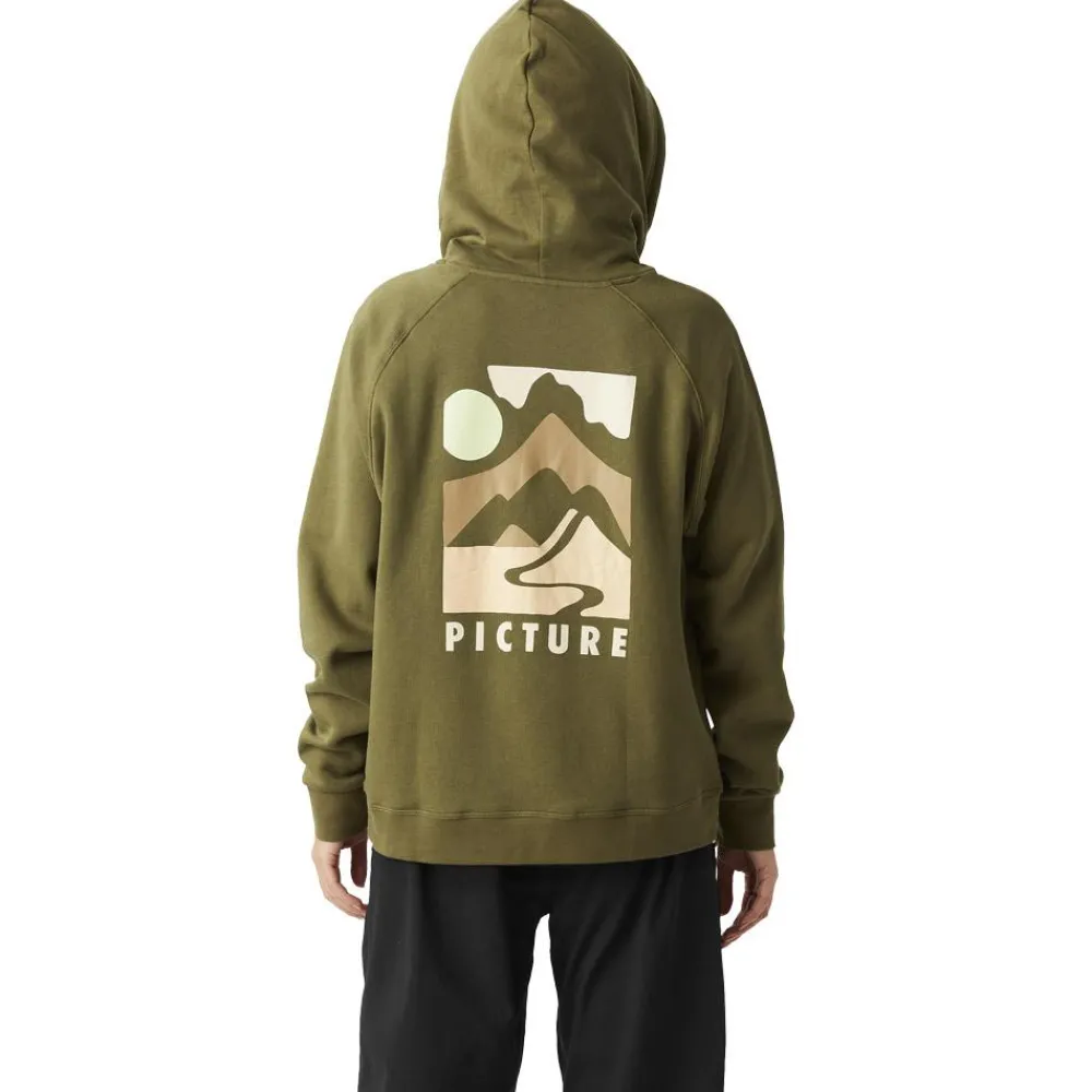 Sweat - Pull - Poncho<Picture Sweat Quenar Hoodie A Tobacco
