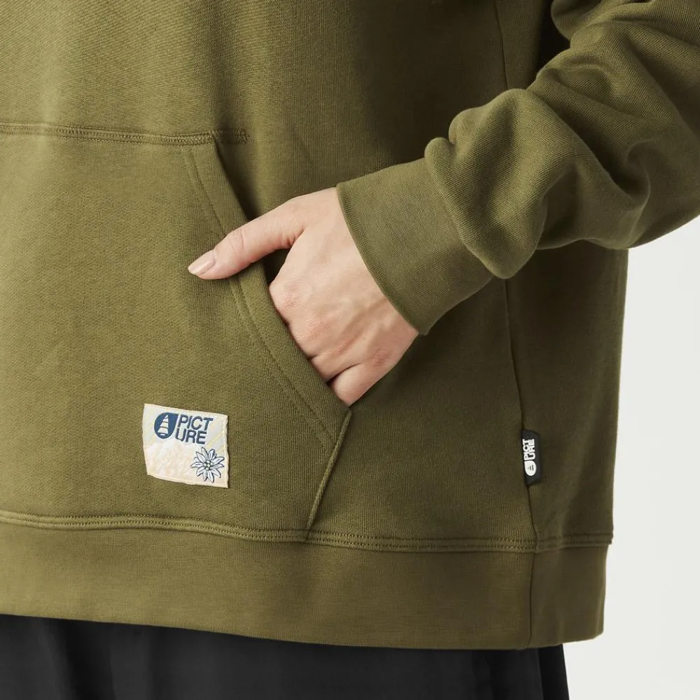 Sweat - Pull - Poncho<Picture Sweat Quenar Hoodie A Tobacco