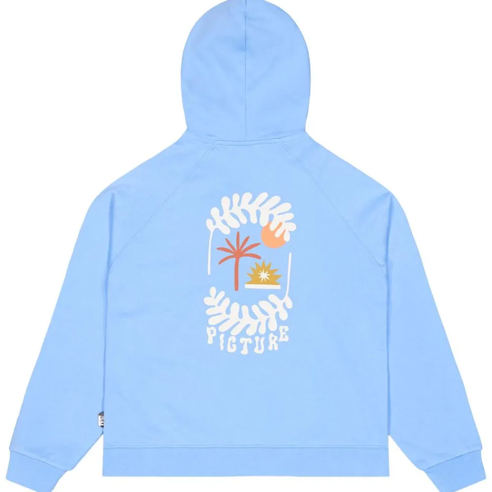 Hot Sweat Quenar Hoodie Vista Blue Sweat - Pull - Poncho