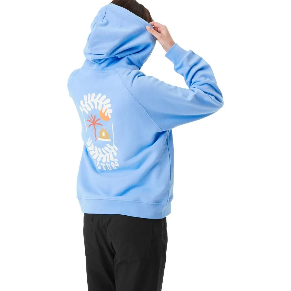 Hot Sweat Quenar Hoodie Vista Blue Sweat - Pull - Poncho