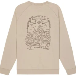Sweat Terra Crew Plaza Taupe Sweat - Pull - Poncho