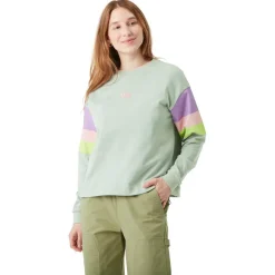 Sweat - Pull - Poncho<Picture Sweat Trisse Crew Cloudy Blue