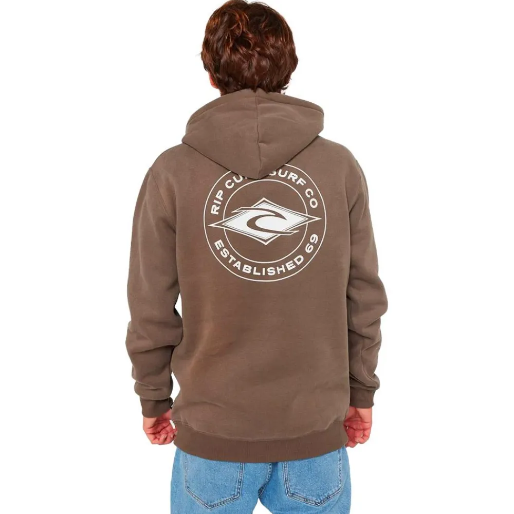 Sweat - Pull - Poncho<Rip Curl Sweat Staple Hood Rock