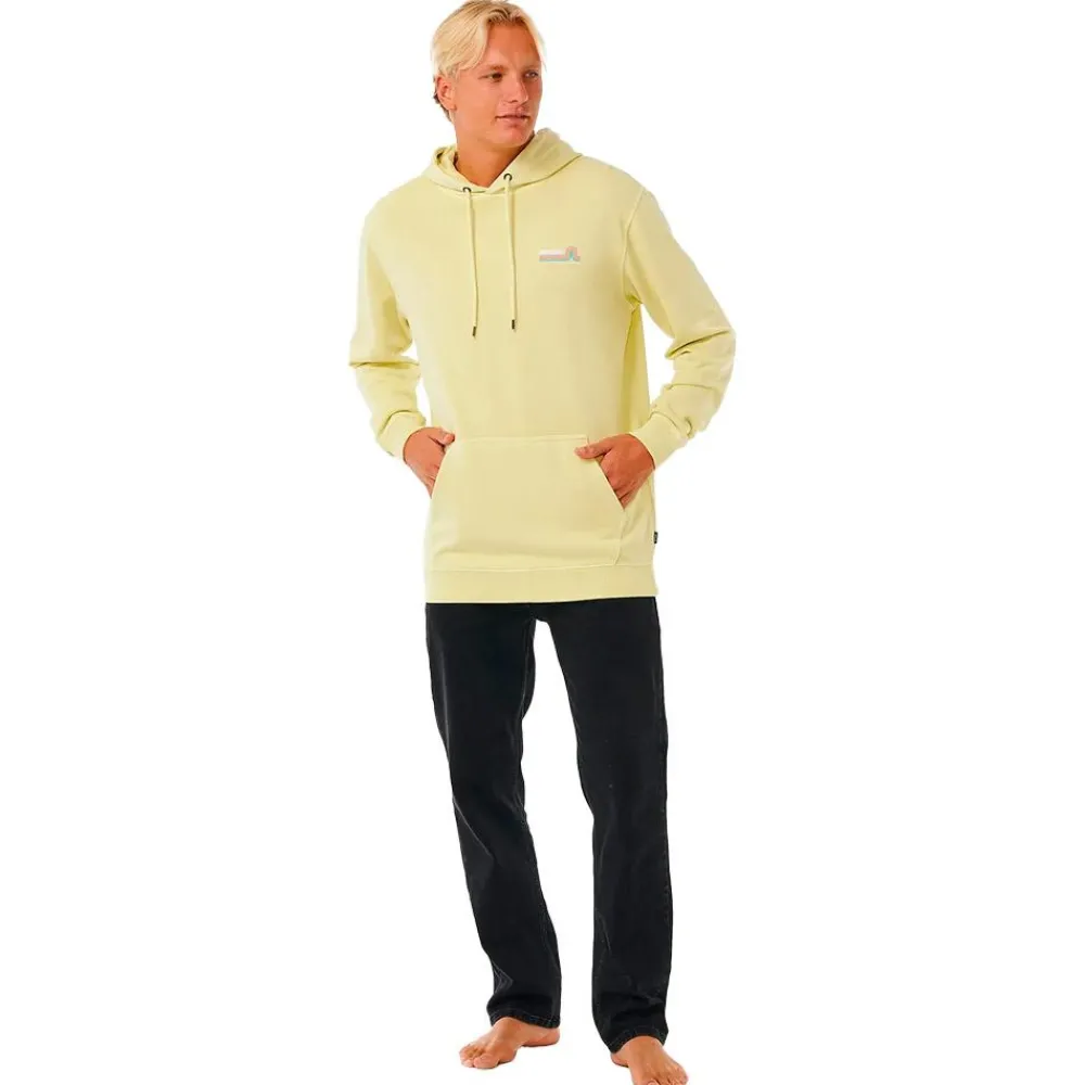 Sweat - Pull - Poncho<Rip Curl Sweat Surf Revival Hood Vintage Yellow