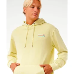 Sweat - Pull - Poncho<Rip Curl Sweat Surf Revival Hood Vintage Yellow