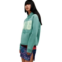 Sweat - Pull - Poncho<UGG Sweat Rey Fuzzy Logo Deep Ice