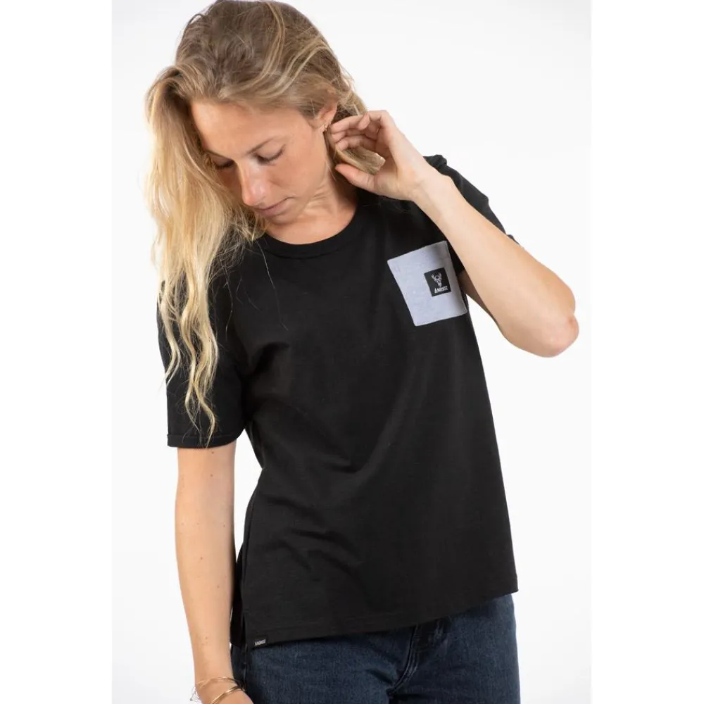 Tee Shirt<Animoz Tee-shirt Kolia Noir Bleu
