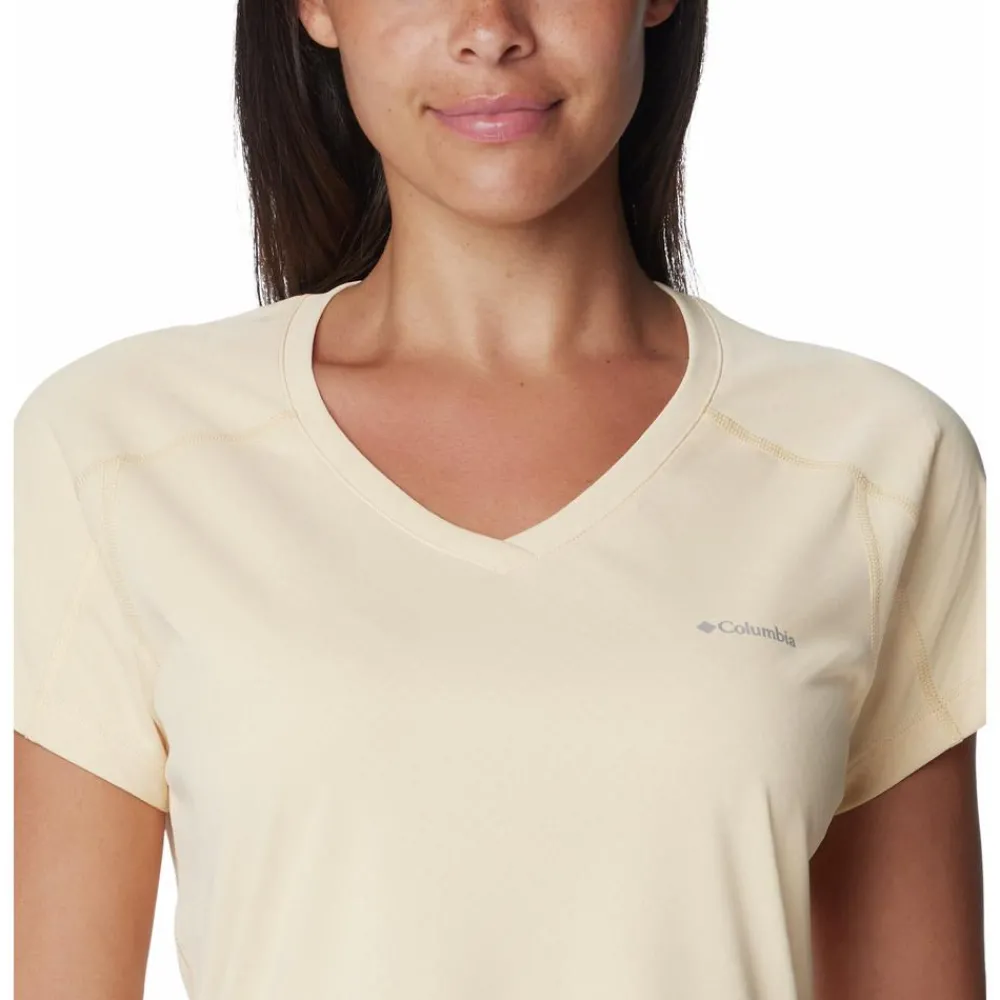 T-Shirt Escalade|T-Shirt Trail<Columbia Tee-shirt de rando W's Zero Rules SS Shirt Sunkissed