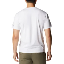 Hot Tee-shirt de rando M's Sun Trek SS Graphic Tee White / Multi C Graphic T-Shirt Randonnée
