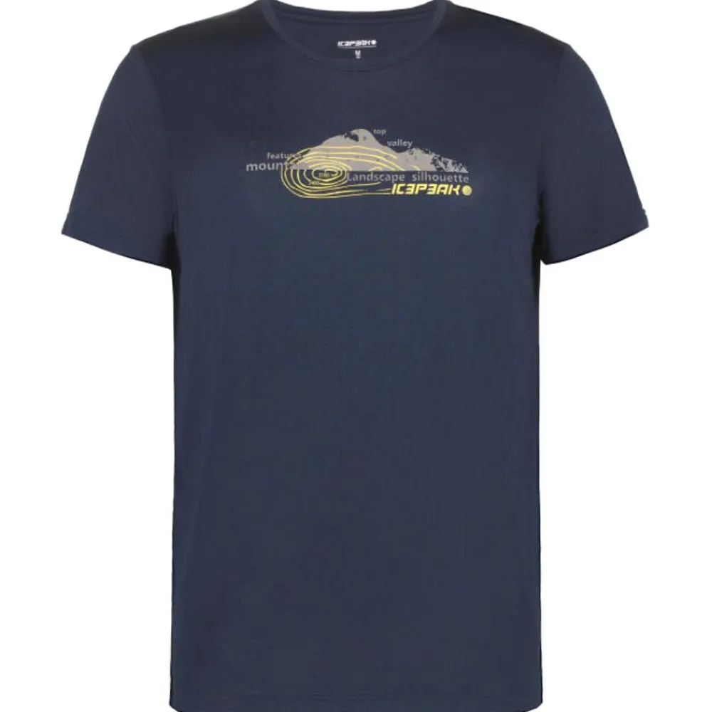 Tee Shirt|T-Shirt Randonnée<Icepeak Tee-shirt de rando Bearden Bleu Fonce