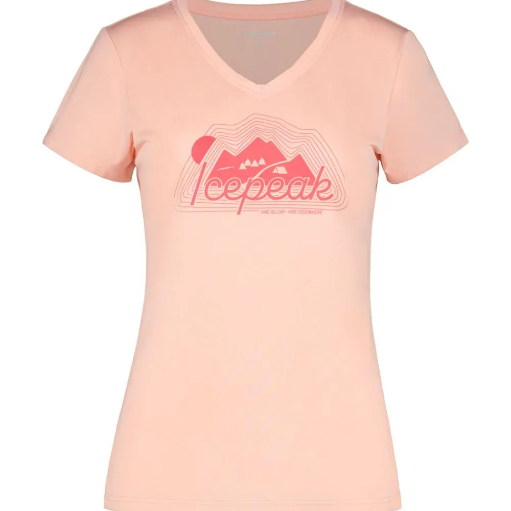 Online Tee-shirt de rando Burnham Rose Pale Tee Shirt|T-Shirt Randonnée