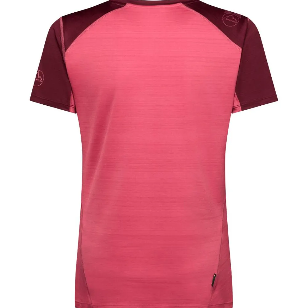 T-Shirt Randonnée<La Sportiva Tee-shirt de rando Sunfire T-Shirt W Rosebay Redwood