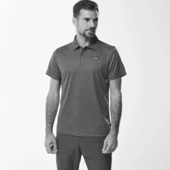Tee-shirt de rando Shift Polo M Grey Anthracite T-Shirt Randonnée