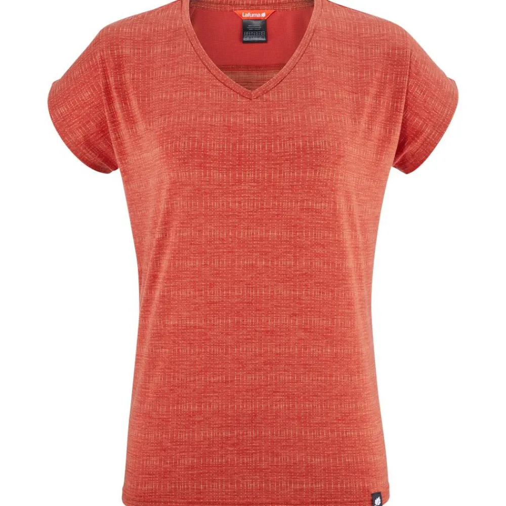 Sale Tee-shirt de rando Skim Tee W Terracotta T-Shirt Trail|T-Shirt Randonnée