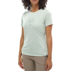 New Tee-shirt de rando Ubic Light Tee Shirt Short Sleeve W Seaweed T-Shirt Randonnée