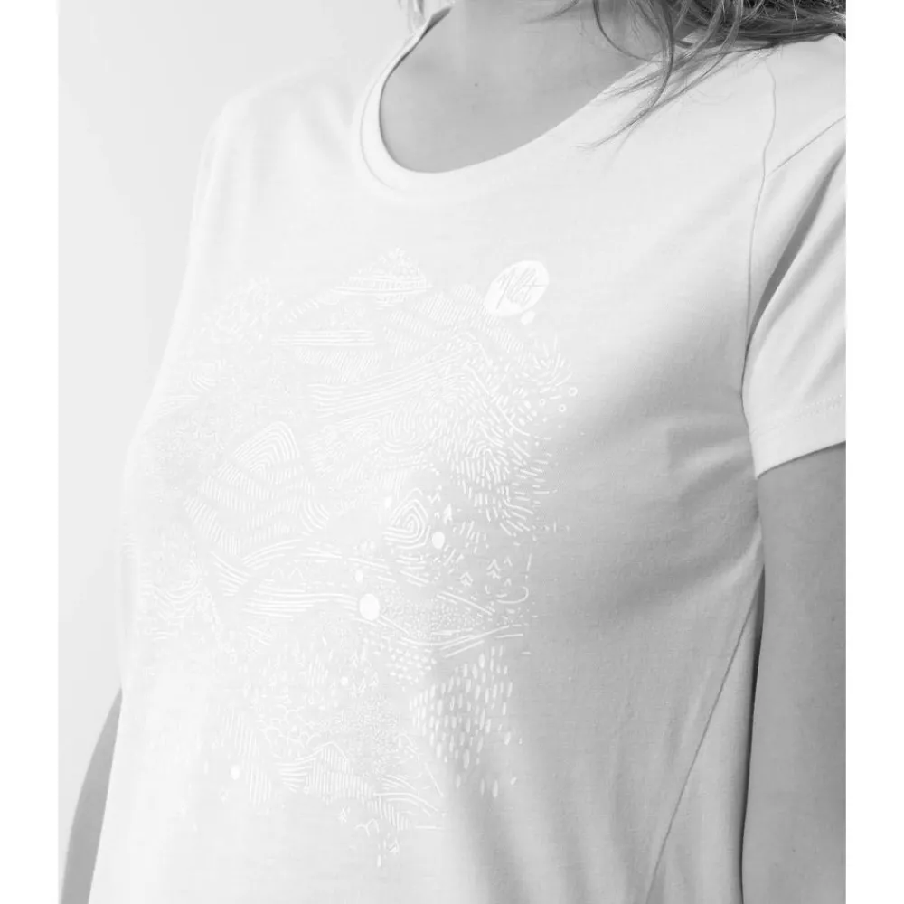 T-Shirt Escalade|T-Shirt Randonnée<Millet Tee-shirt de rando Granite Shortsleeve W Aruba Blue