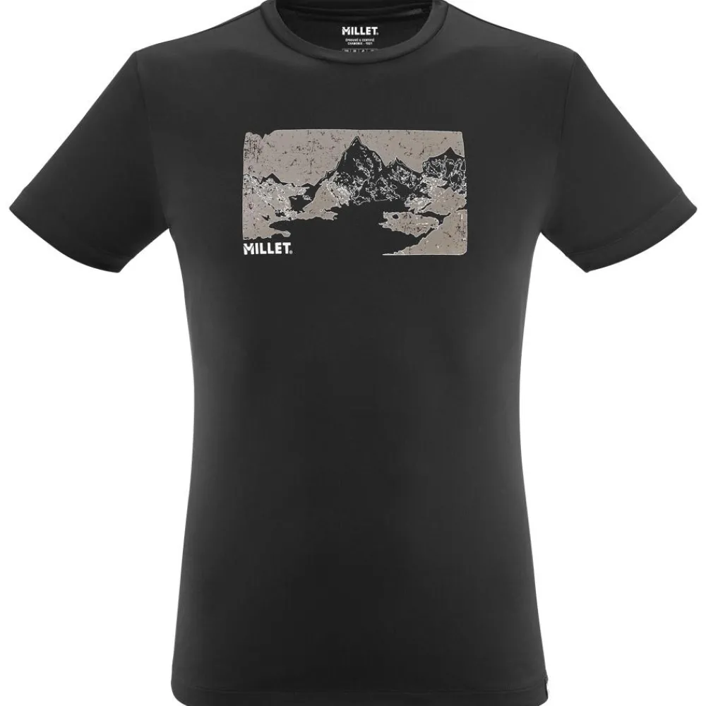 Hot Tee-shirt de rando Wanaka Fast Ts Ss Black T-Shirt Trail|T-Shirt Randonnée