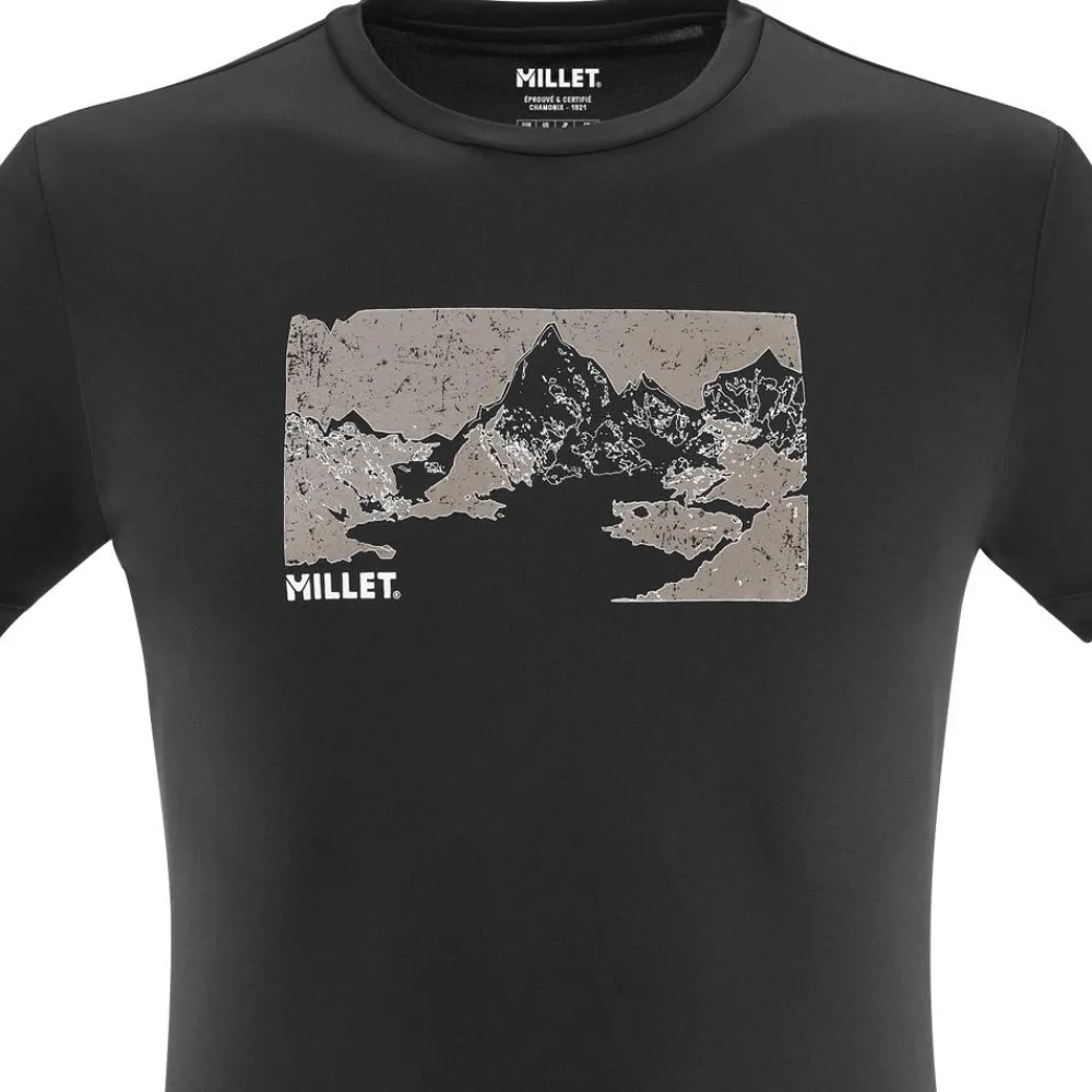 Hot Tee-shirt de rando Wanaka Fast Ts Ss Black T-Shirt Trail|T-Shirt Randonnée
