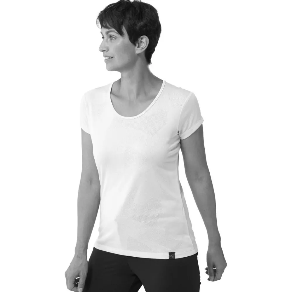 Online Tee-shirt de rando Hiking Jacquard S/S W Foggy Dew T-Shirt Escalade|T-Shirt Randonnée