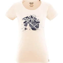T-Shirt Escalade|T-Shirt Randonnée<Millet Tee-shirt de rando Tana Ts Ss W Vanilla Cream