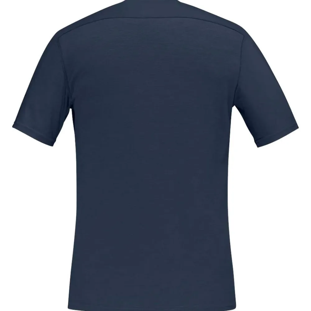 Online Tee-shirt de rando Falketind Equaliser Merino M's Indigo Night T-Shirt Randonnée