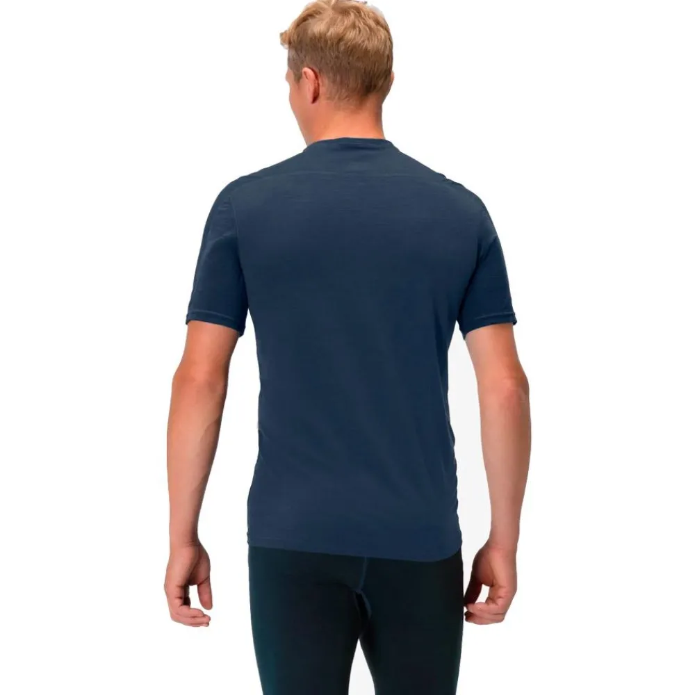Online Tee-shirt de rando Falketind Equaliser Merino M's Indigo Night T-Shirt Randonnée
