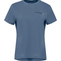 Outlet Tee-shirt de rando Femund Tech T Shirt W Vintage Indigo T-Shirt Randonnée