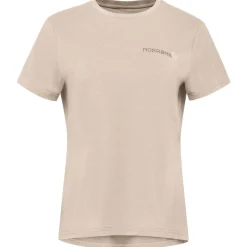 T-Shirt Randonnée<Norrona Tee-shirt de rando Femund Tech T Shirt W Oatmeal